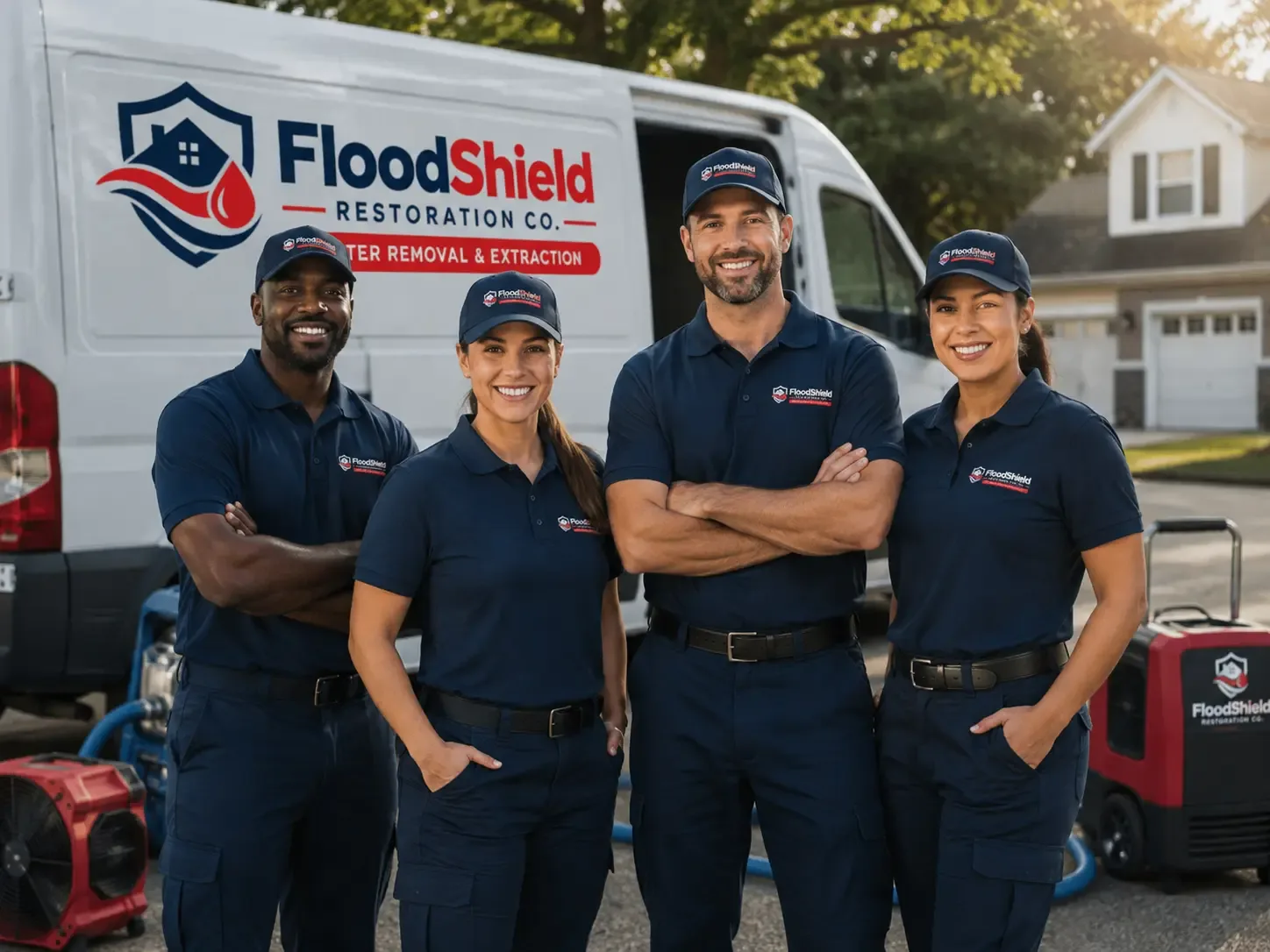 Flood Damage Restoration company in New Hill, NC